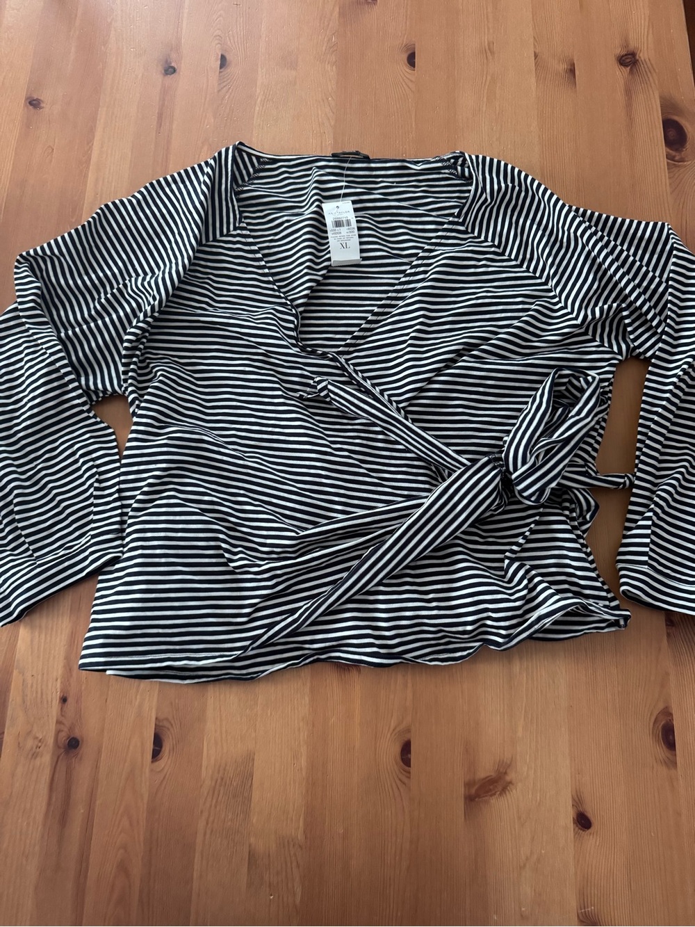 NWT! Ann Taylor Wrap Blouse Size XL
